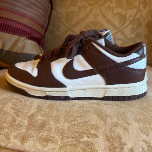 Nike Brown and White Women's Sneakers - Picture 3 of 6